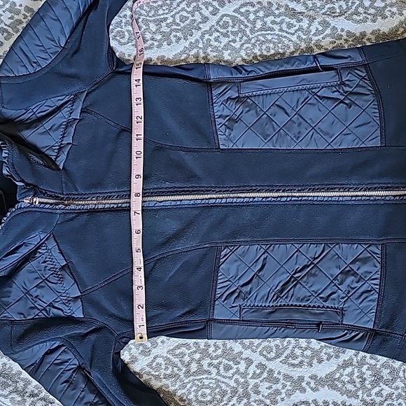 LULULEMON Navy FLEECEY KEEN JACKET - Picture 10 of 11
